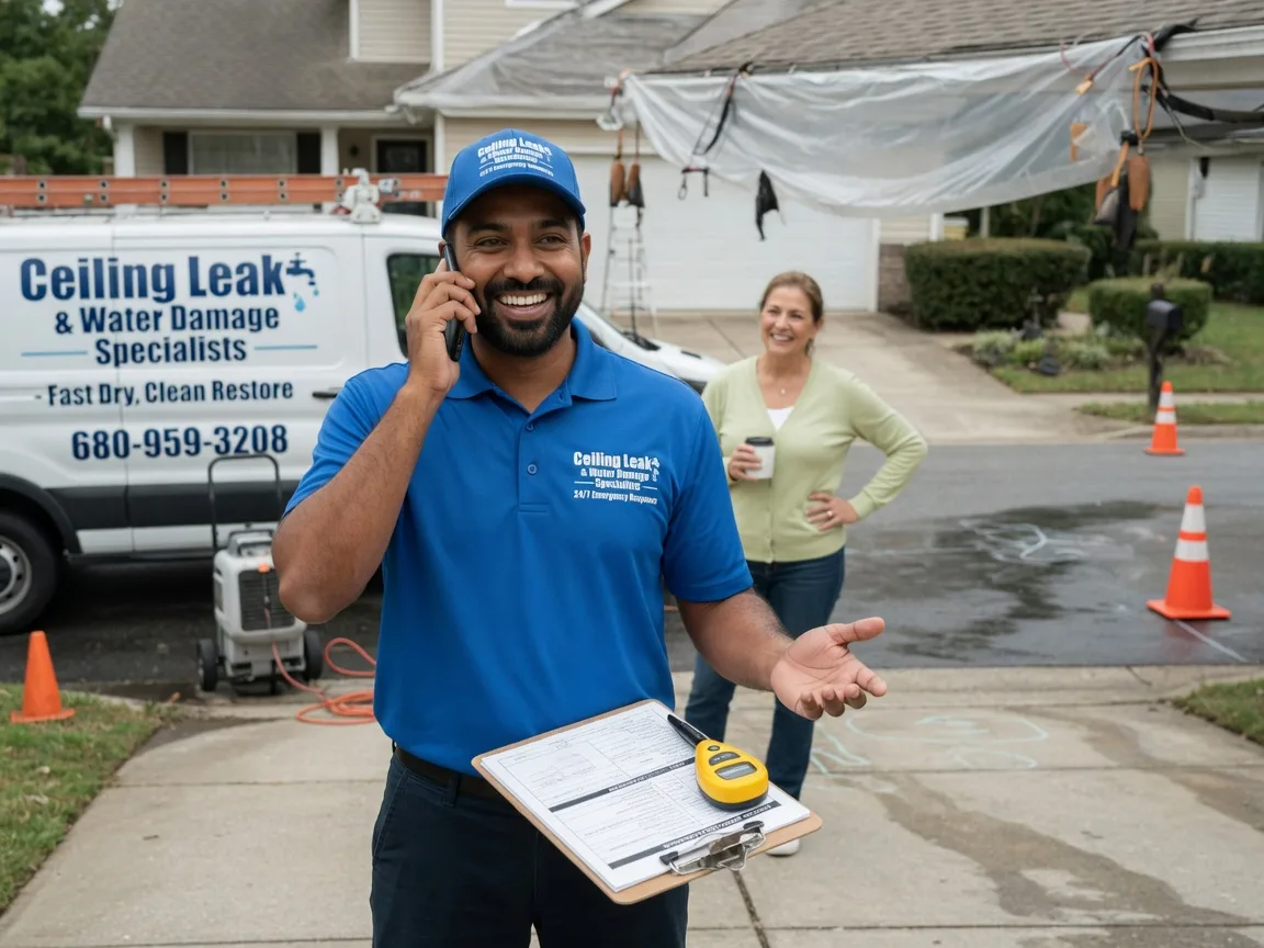 Ceiling Leak Cleanup Echo, OR FAQs